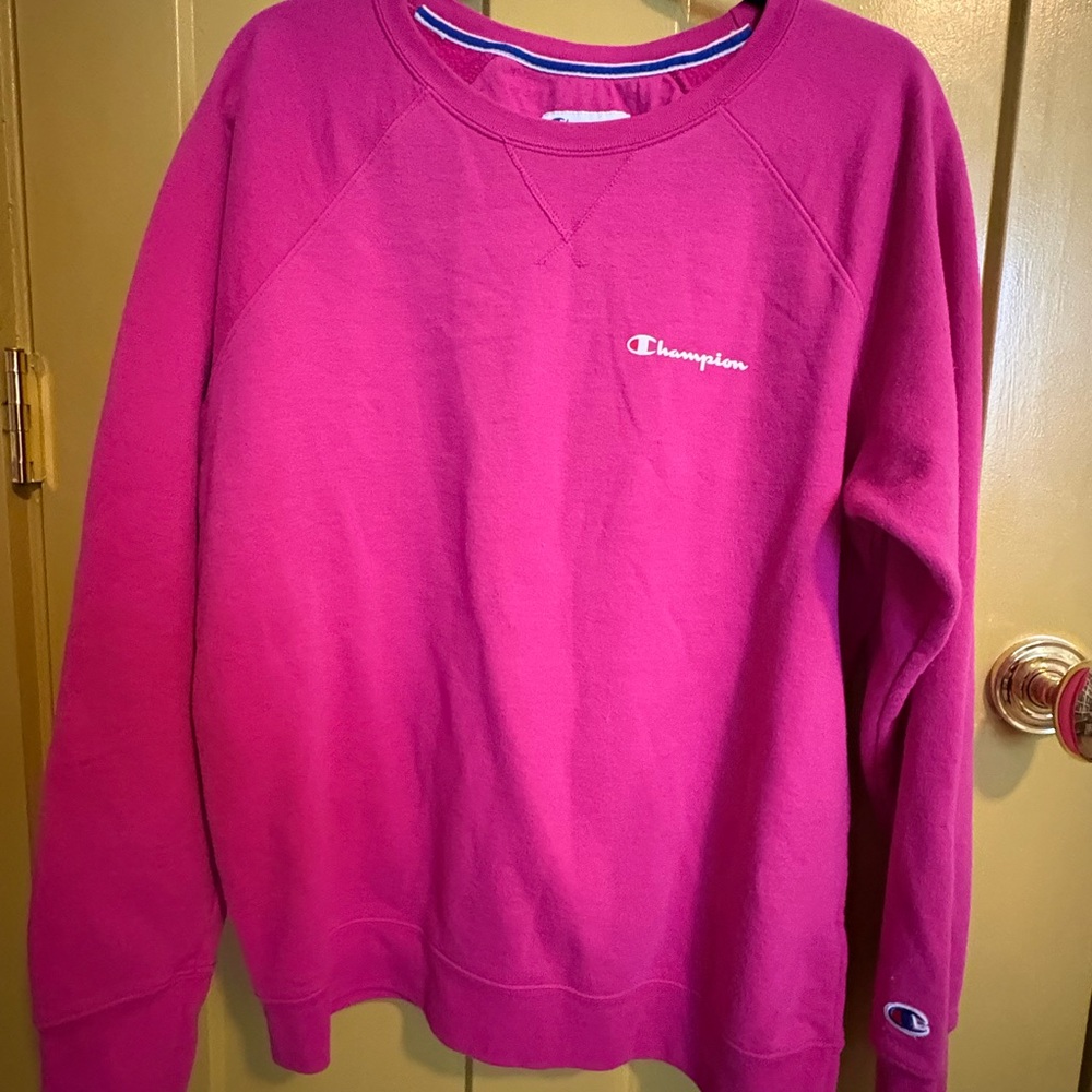 Vintage Champion Pink Crewneck Sweatshirt